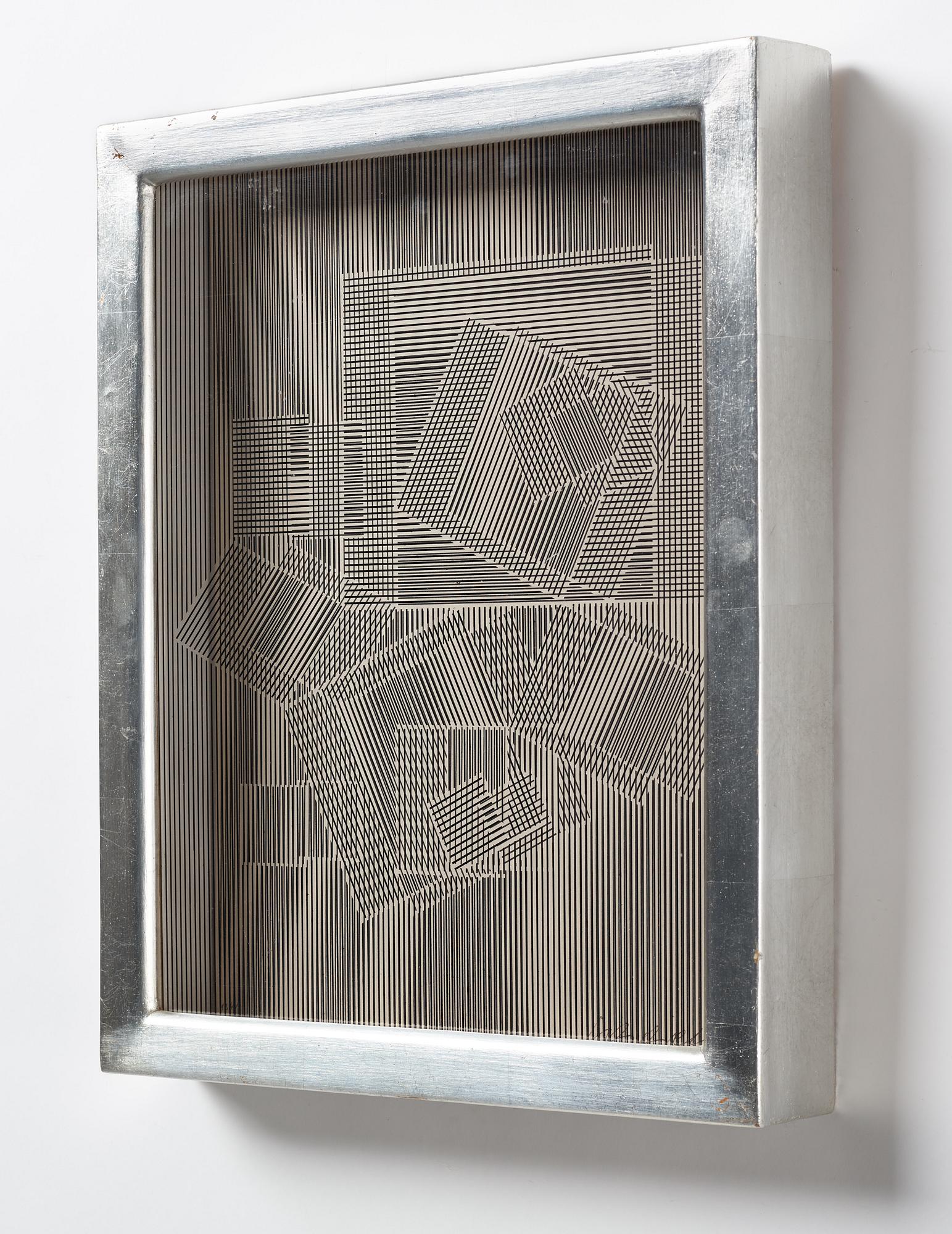 Victor Vasarely, Ur "René Descartes, Le Discours de la Méthode".