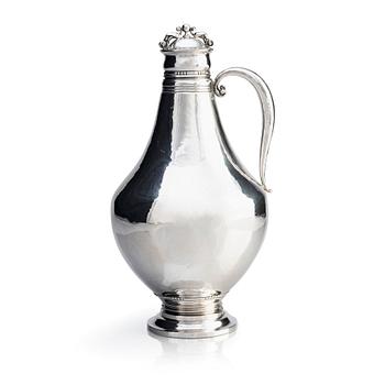 438. Georg Jensen, cocktailshaker, silver, Danmark, 1920, modell nr 360.