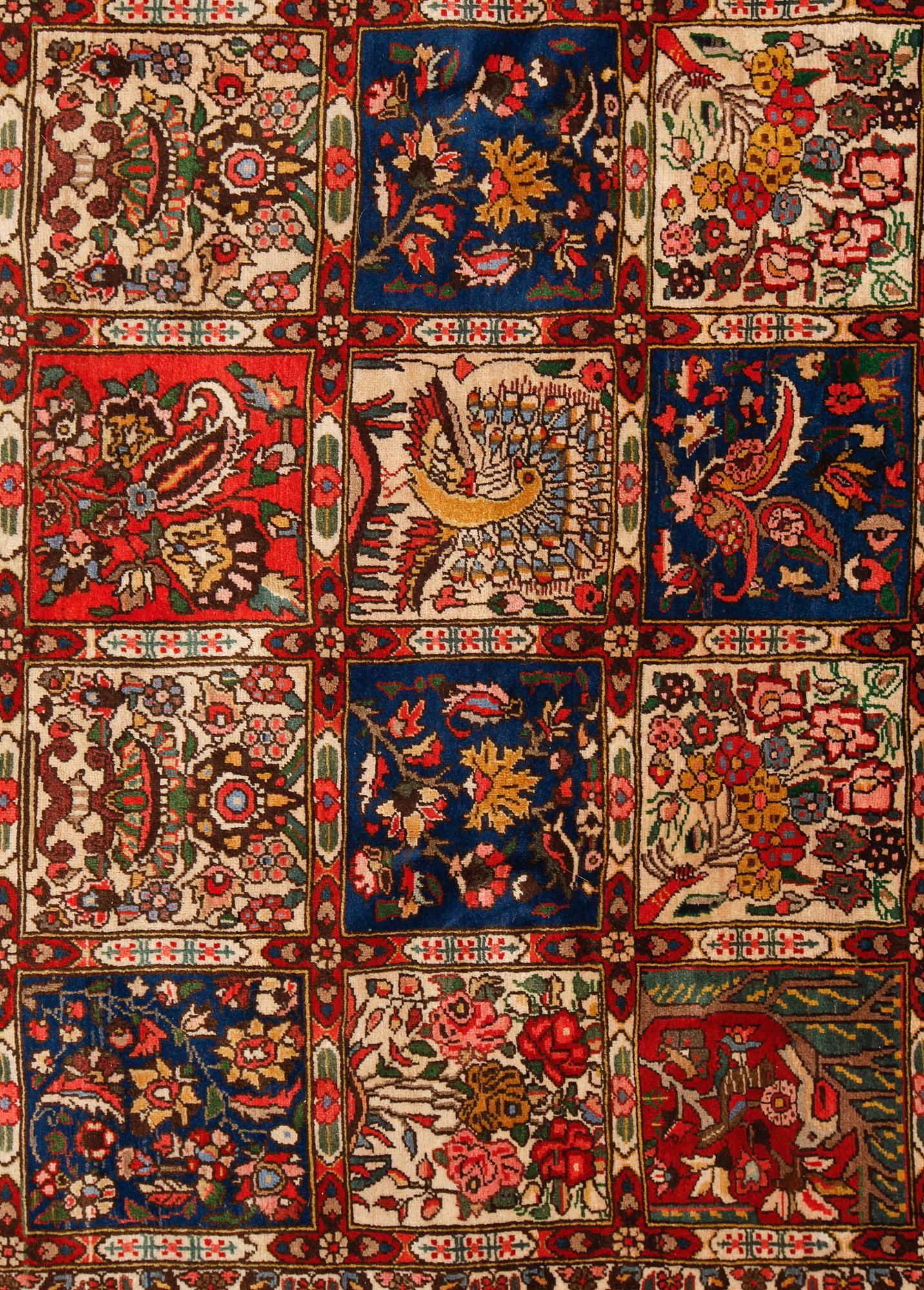 MATTA, Baktiari, 1900-talets senare del, ca 320 x 208 cm.