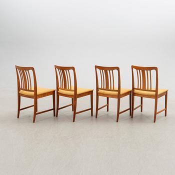 Chairs, 4 pcs, AB Linde Nilsson, Lammhult, 1960s/70s.