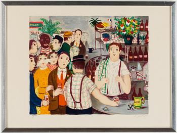 LENNART JIRLOW, färglitografi, signerad och numrerad 101/210.