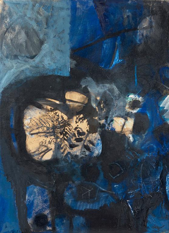 Antoni Clavé, "Noir et Bleu".