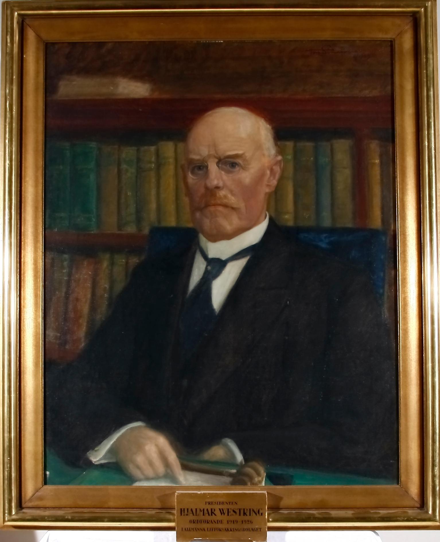 STRINDBERG, TORE, olja på på duk, sign o dat 1929.