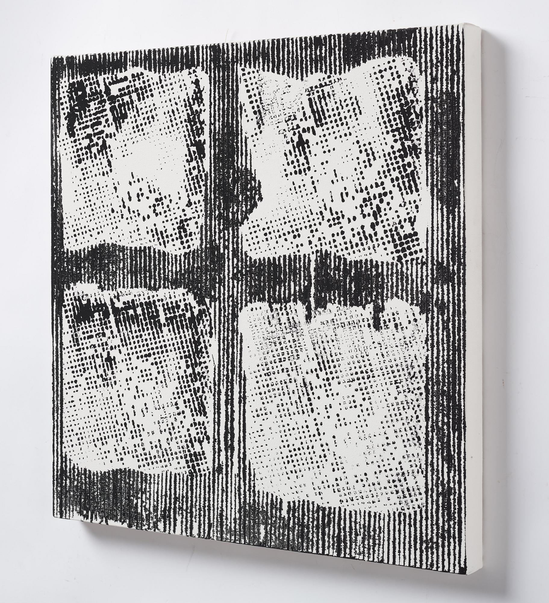 Steve di Benedetto, akryl på duk, signerad och daterad 1990 a tergo.