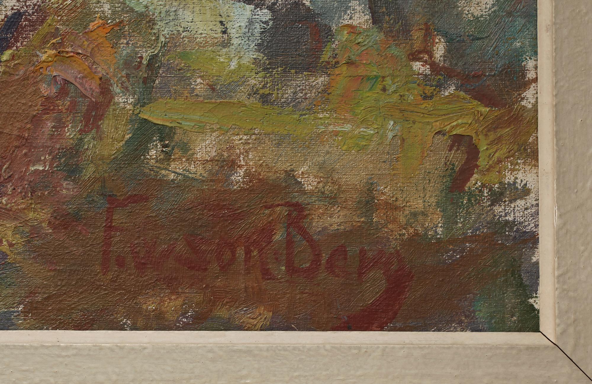 FOLKE WILHELMSSON BERG, olja på duk, sign.