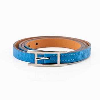 Hermès, A 'Hapi 4' leather bracelet.