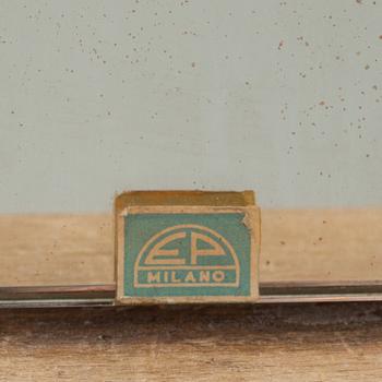 SPEGEL, Italien 1900-talets mitt/andra hälft, etikettmärkt Milano.