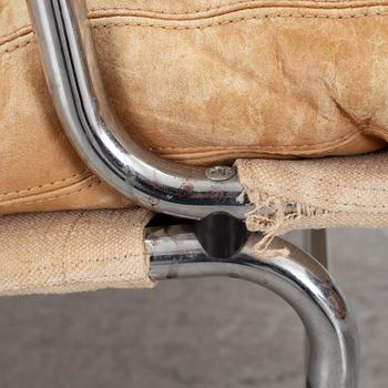 Bruno Mathsson, a pair of "Karin" armchairs, Dux, Sweden, late 20th century.