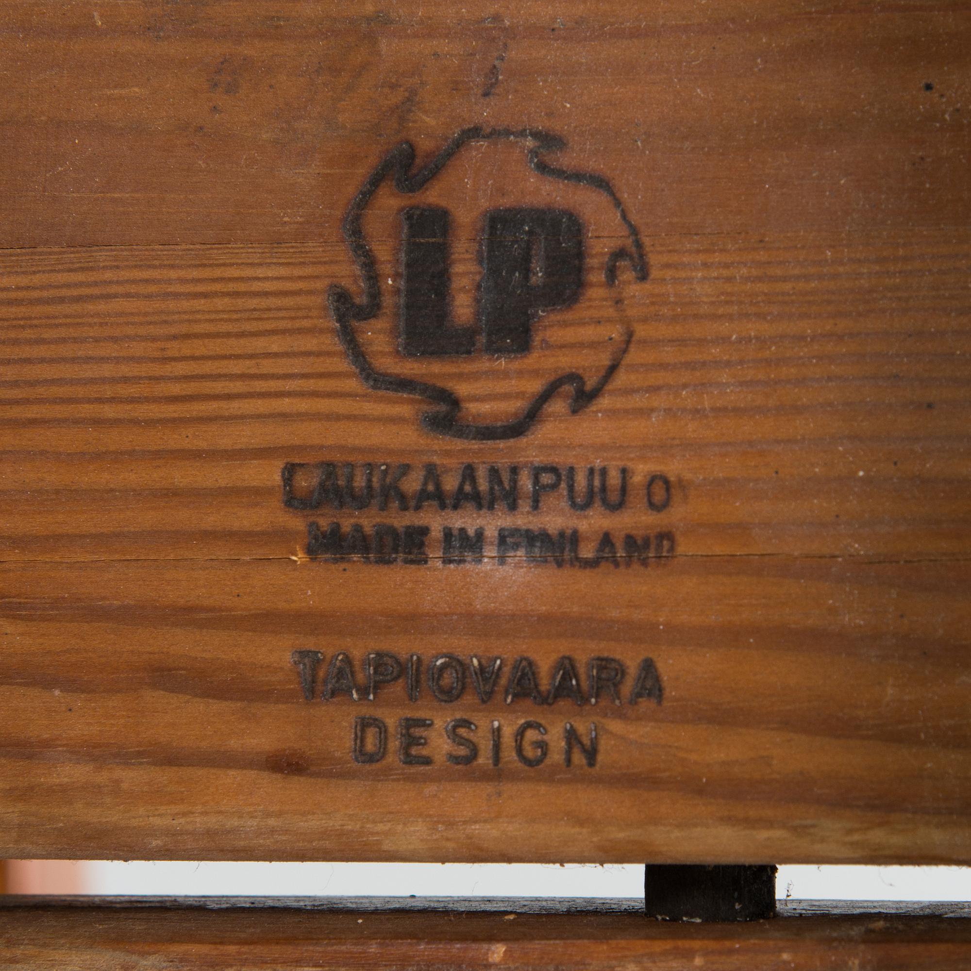 Ilmari Tapiovaara, stolar, 2 st, "Pirkka Lounge chair", Laukaan Puu, 1960-tal.