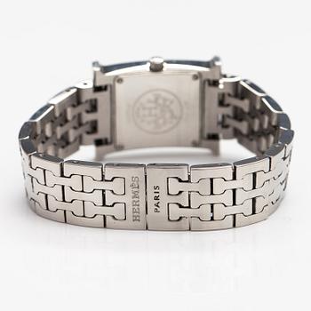 HERMÈS, Heure H, wristwatch, 21-25 x 30 mm.