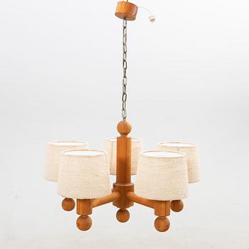 Uno & Östen Kristiansson, Ceiling lamp "Pinus" for Luxus 1970s.