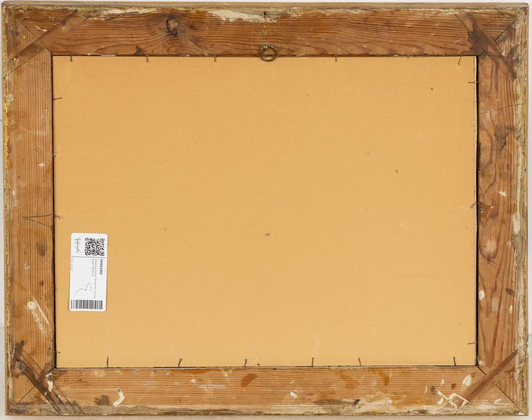 Okänd konstnär, omkring 1860, Vedutor, ett par.