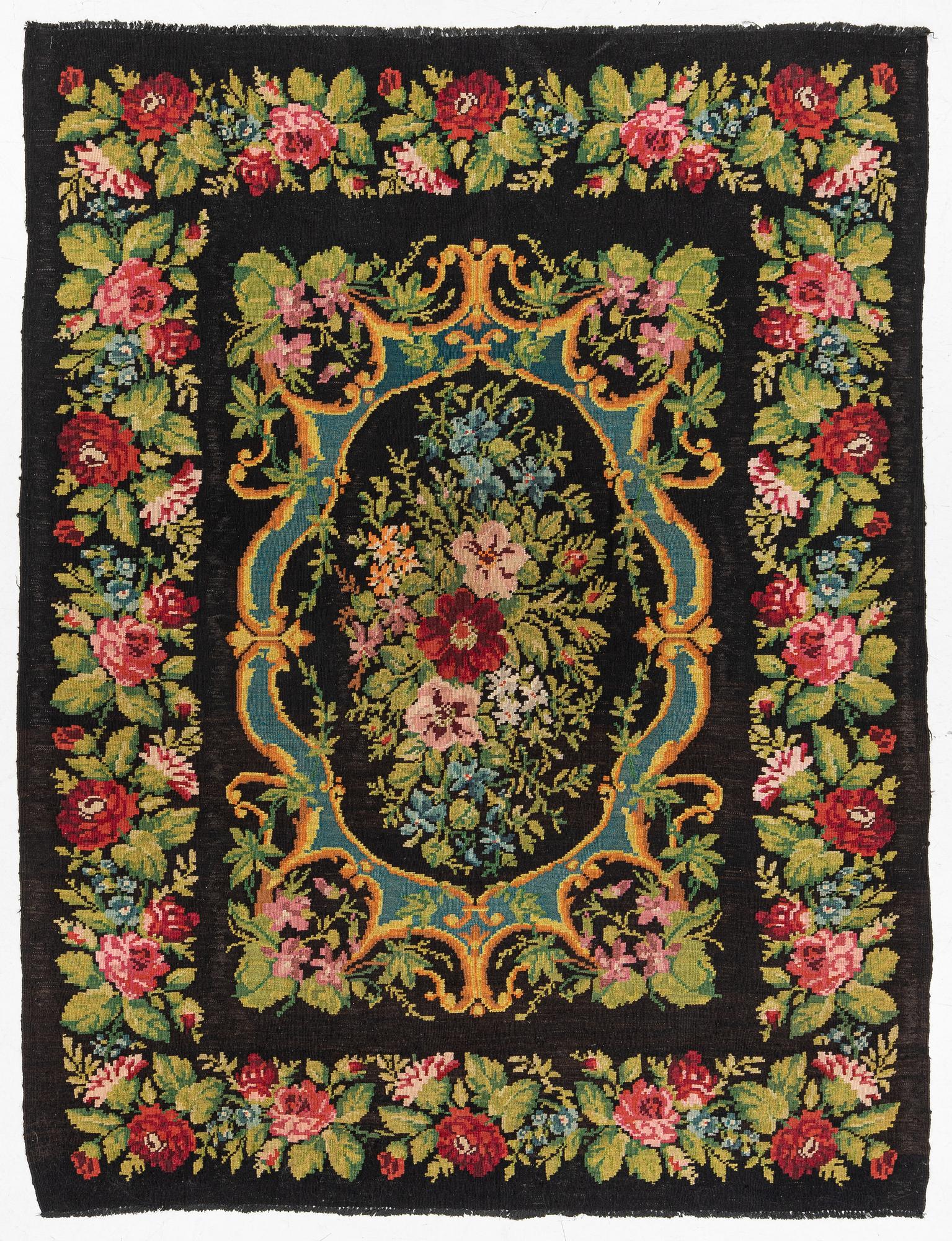 A  Kilim rug, Moldova, approx. 277 x 212 cm.