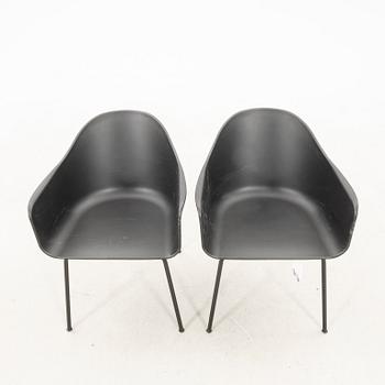Norm Architects armchairs 8 pcs and chairs 2 pcs "Harbour dining chair" for Audo Copenhagen 2020s.