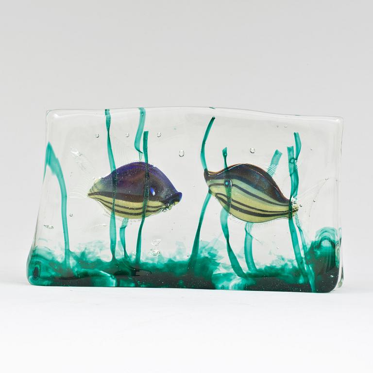 GLASBLOCK, glas. Salviati & Co, Italien.