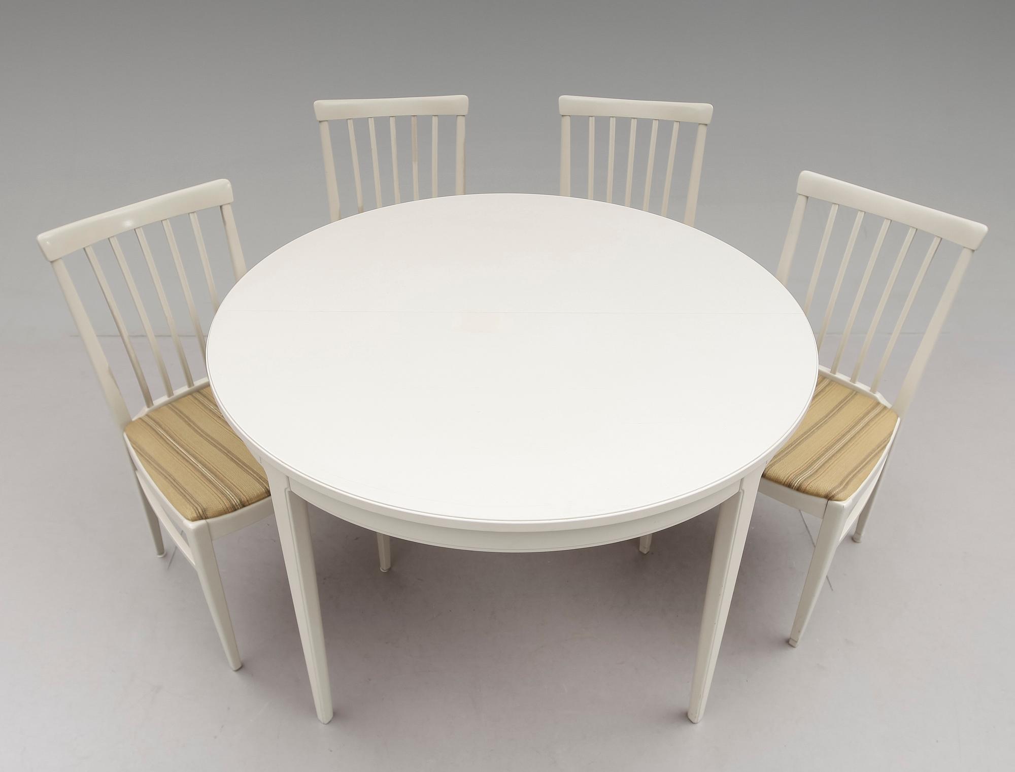 MATGRUPP, 5 delar, "Herrgården", Carl Malmsten, 1900-talets andra hälft.