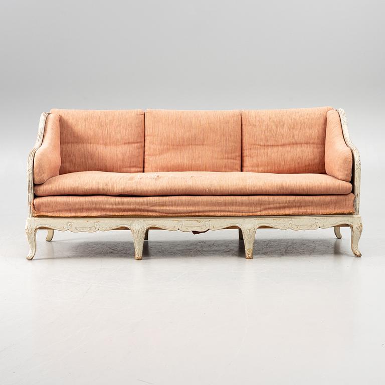 A Rococo -style sofa, 20th century.