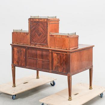 An Empire mahogany desk first half of the 20th century.
