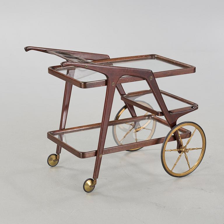 A serving / bar trolley, designed by Cesare Lacca in the mid 20th cenutry.