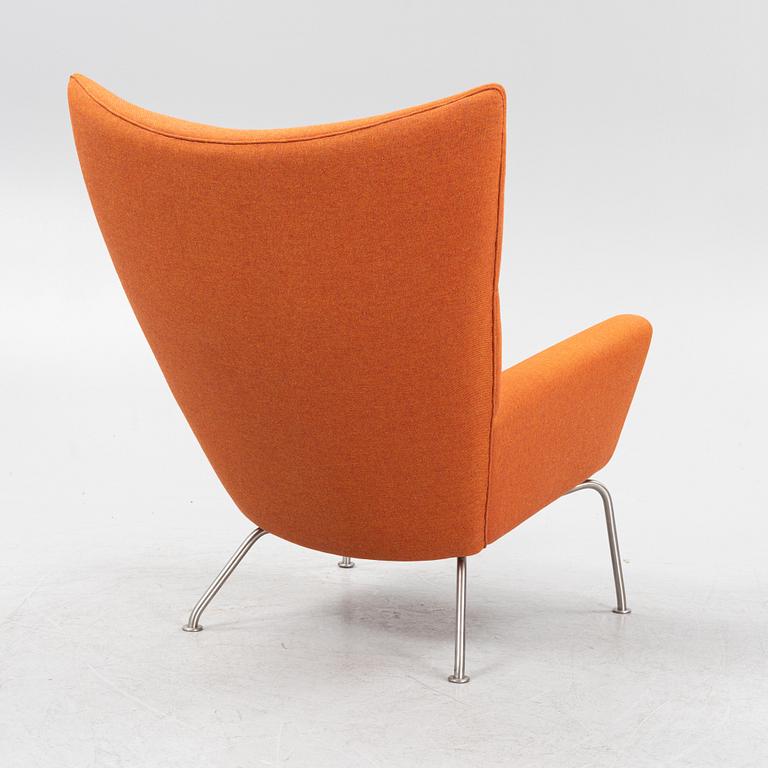 Hans J. Wegner, fåtölj, Wing chair" modell CH445, Carl Hansen & Søn. Danmark.