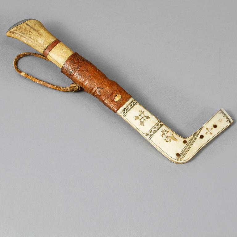 SAMEKNIV, signerad E Heiskala, daterad 1937.