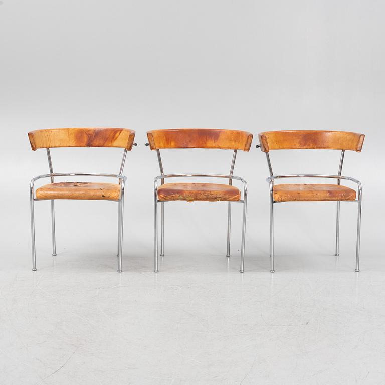 Gunnar Asplund, karmstolar 3 st., "GA1", Källemo, efter 1988.