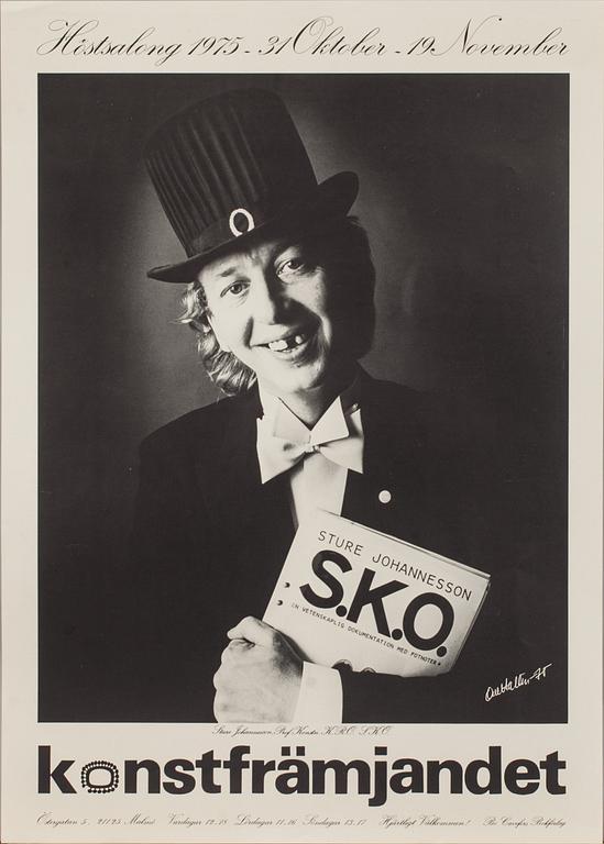 STURE JOHANNESSON, efter, affischer, 2 st, S.K.O för konstfrämjandet. 1900-tal.