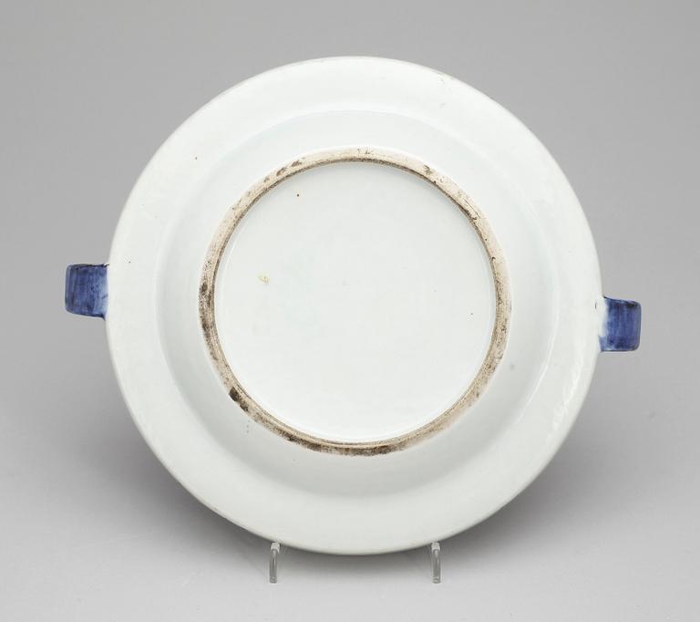 VÄRMEFAT, 3 st, porslin, Kina, Jiaqing ( 1796-1820).