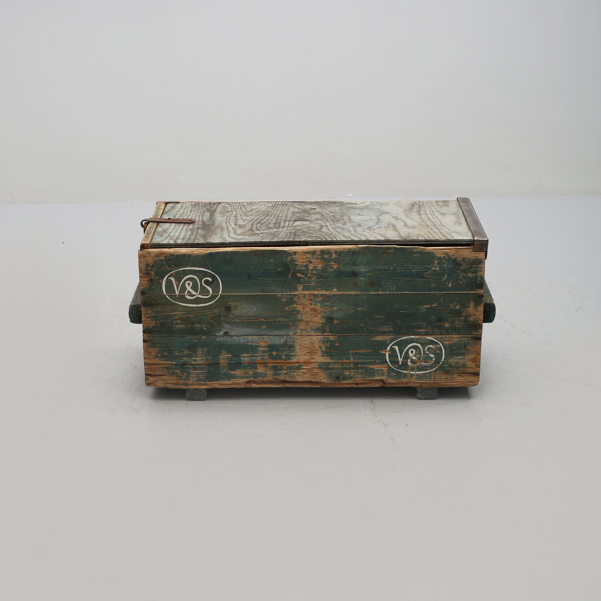 LÅDA, Vin- & Spritcentralen, 1900-tal.