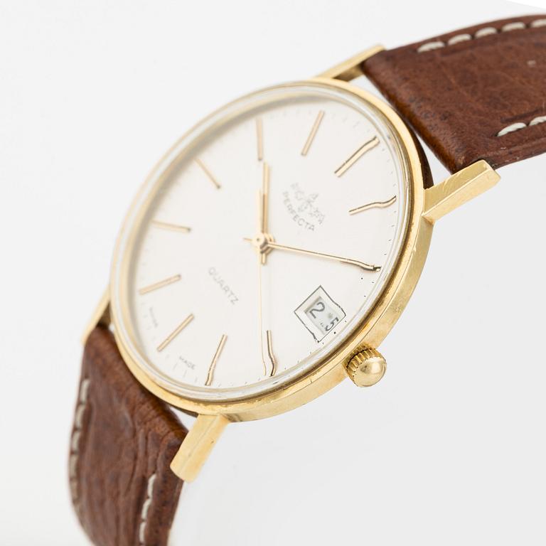 Perfecta, wristwatch, 33 mm.