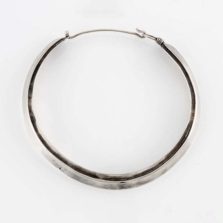 Vivianna Torun Bülow-Hübe, a necklace, silver, Stockholm 1951.