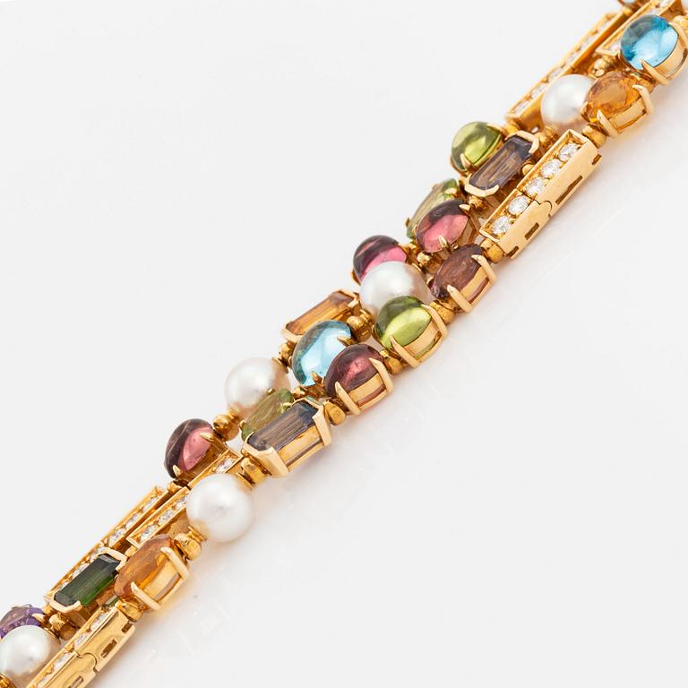 A Bulgari "Allegra" bracelet.