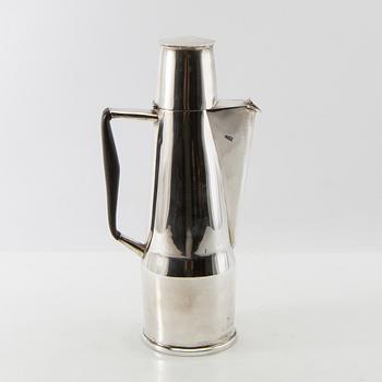 Bertil Berggren Askenström, kanna, silver, Stockholm, 1977.