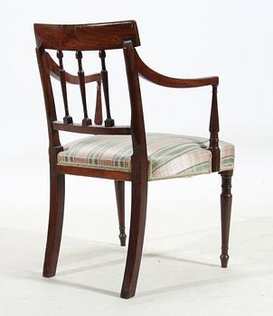 KARMSTOL, England, 1800-tal.