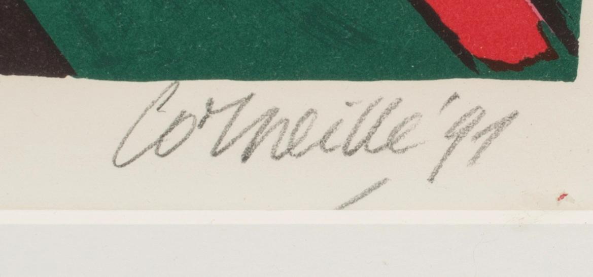 BEVERLOO CORNEILLE, färgserigrafi, signerad och numrerad 58/250.