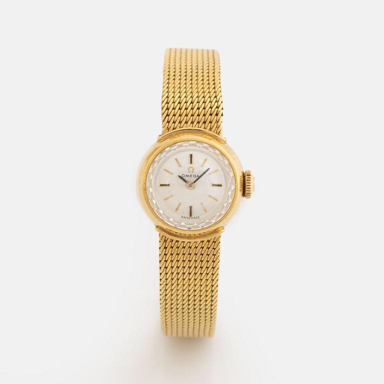 Omega 18K gold ladies watch.