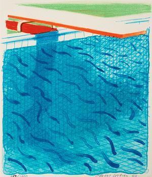 233. David Hockney, "Paper Pools".