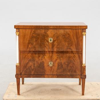 Chest of drawers, Empire style, late 19th century.