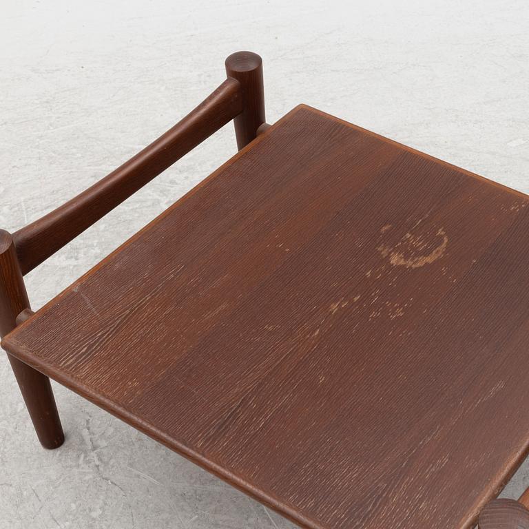 Hans J. Wegner, a footstool, Getama, Gedsted, Denmark, 1960s.