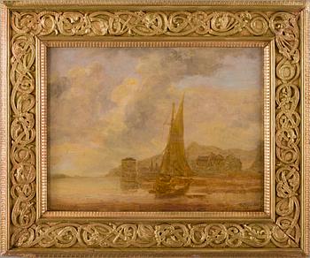 JOHAN C. BERGER, olja på duk. Sign och dat 1848.