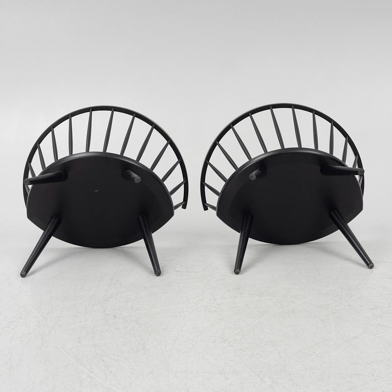 Yngve Ekström, chairs, a pair of 'Arka' chairs, Stolab.