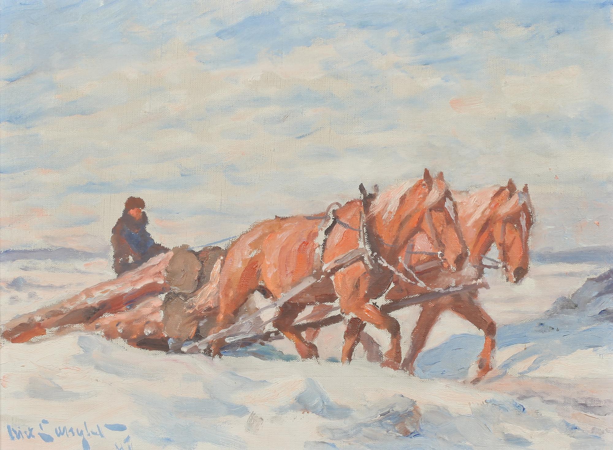 ALEXANDER LANGLET, olja på duk, signerad samt daterad 47?.