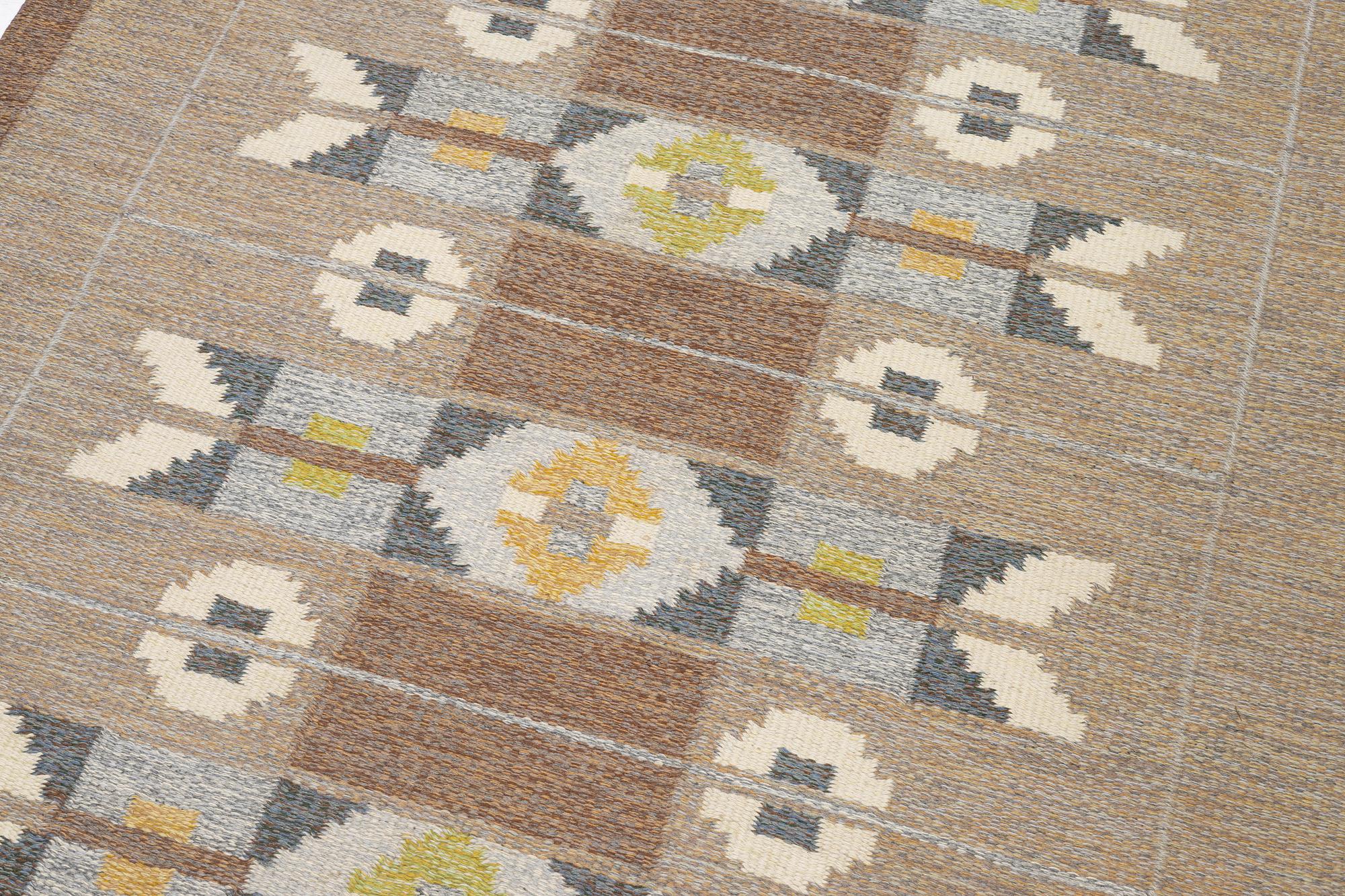 Ingegerd Silow, matta, rölakan, ca 240 x 160 cm.