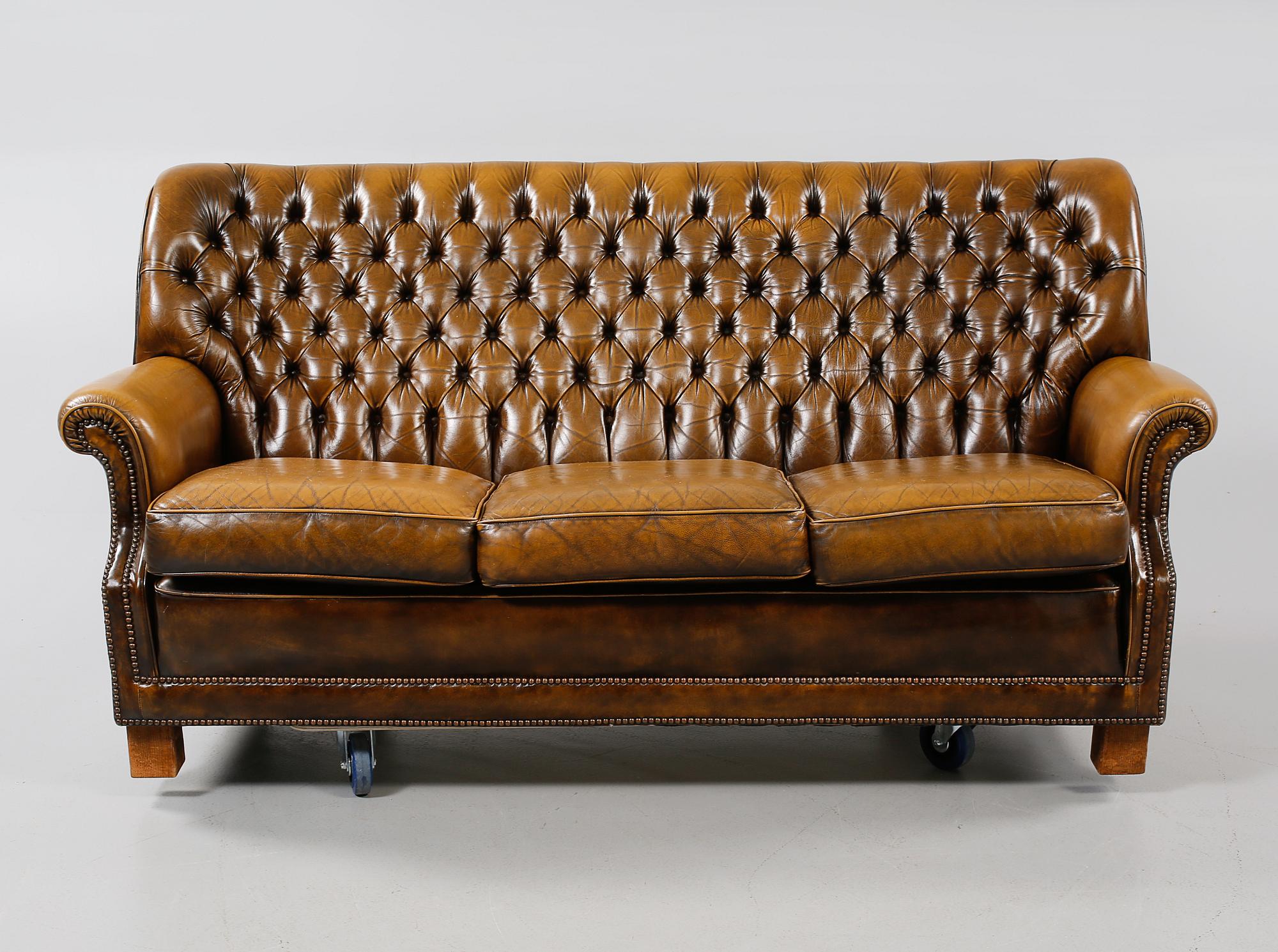 SOFFA, Chesterfieldmodell, 1900-talets andra hälft.