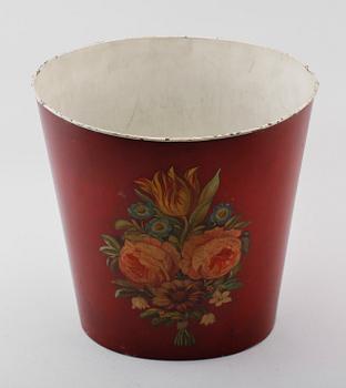 PAPPERSKORG, plåt, 1800-/1900-tal.