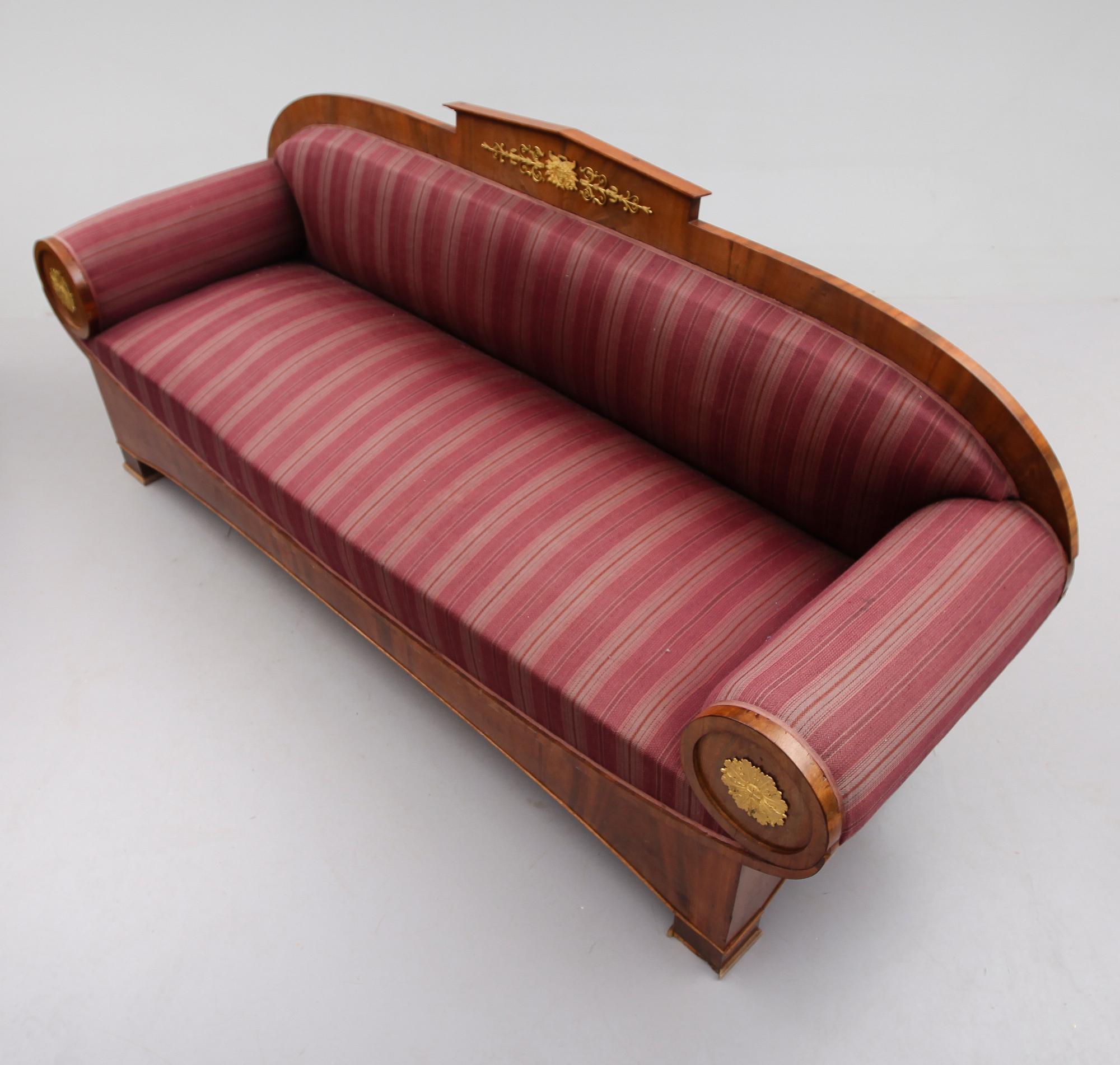 SOFFA, empire, 1800-talets första hälft.