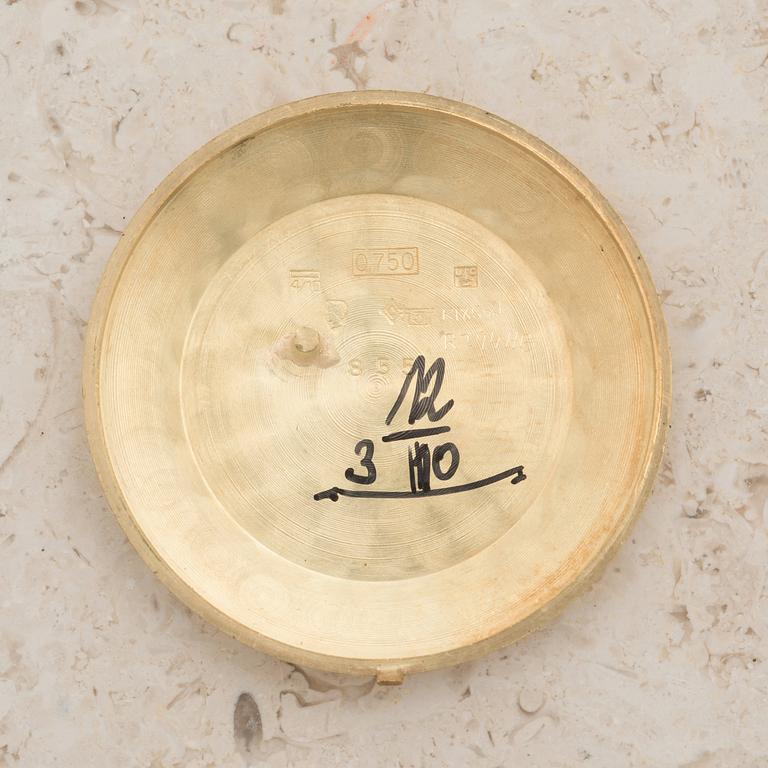 JAEGER-LECOULTRE, Memovox, wristwatch, 37 mm,