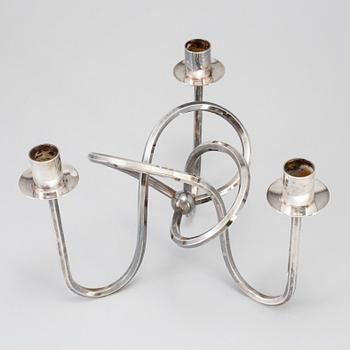 JOSEF FRANK, ljusstake, "Vänskapsknuten" för Firma Svenskt Tenn, formgiven 1938.