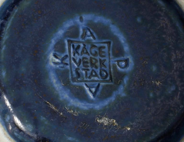 PARTI KERAMIK, 5 delar, "Kåge verkstad", Wilhelm Kåge Gustavsberg.