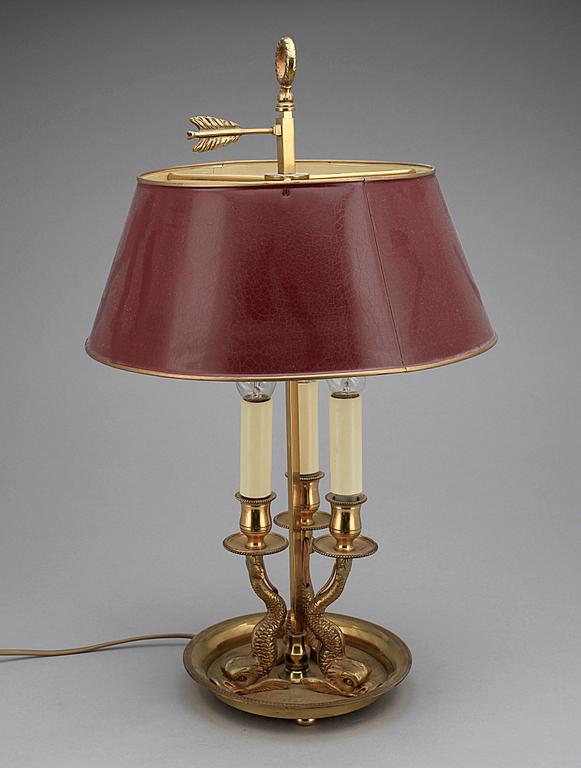 LÄSLAMPA, empirestil, 1900-talets första hälft/mitt.